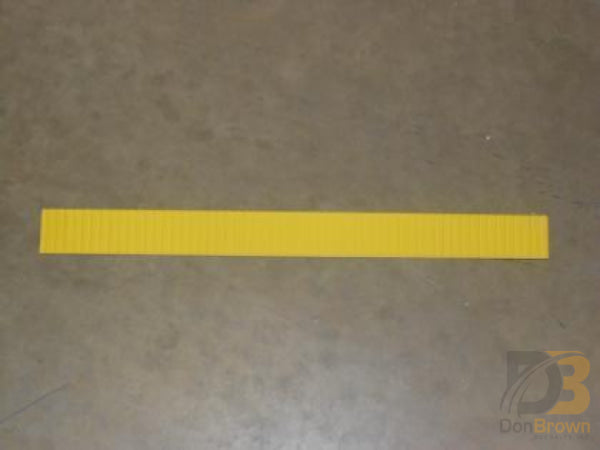 FLOOR, RIBBED RUBBER, YELLOW, STANDEE LINE, 3