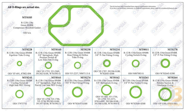 Ford Service Kit (2 Box Kit) Mt9549 Air Conditioning