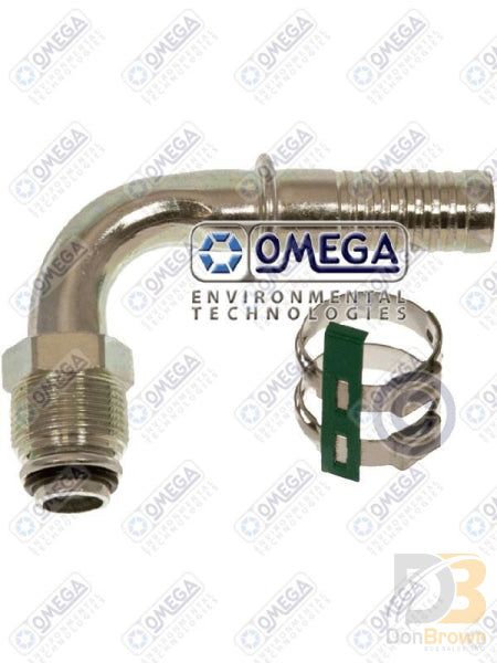 Ftg 90Deg #10 Mor X #12 Air-O-Crimp W/clamp 35-An1427C Air Conditioning