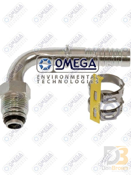 Ftg 90Deg #8 Mor X #10 Air-O-Crimp W/clamp 35-An1426C Air Conditioning