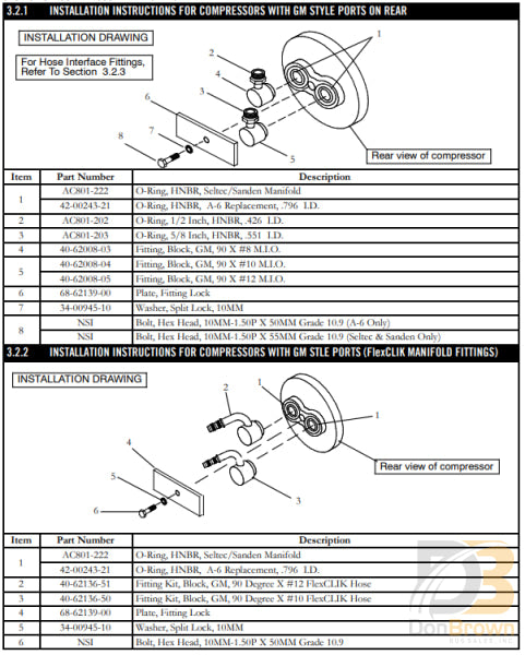 Ftg Kit Splice \#10H Flxclk W/l 40-64115-50 Air Conditioning