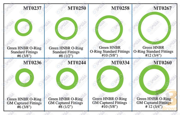 Gm Basic O-Ring Kit Mt9585 Air Conditioning