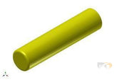 GRIP HANDLE YELLOW 1.23" I.D. X 6"   19074 - Don Brown Bus Parts