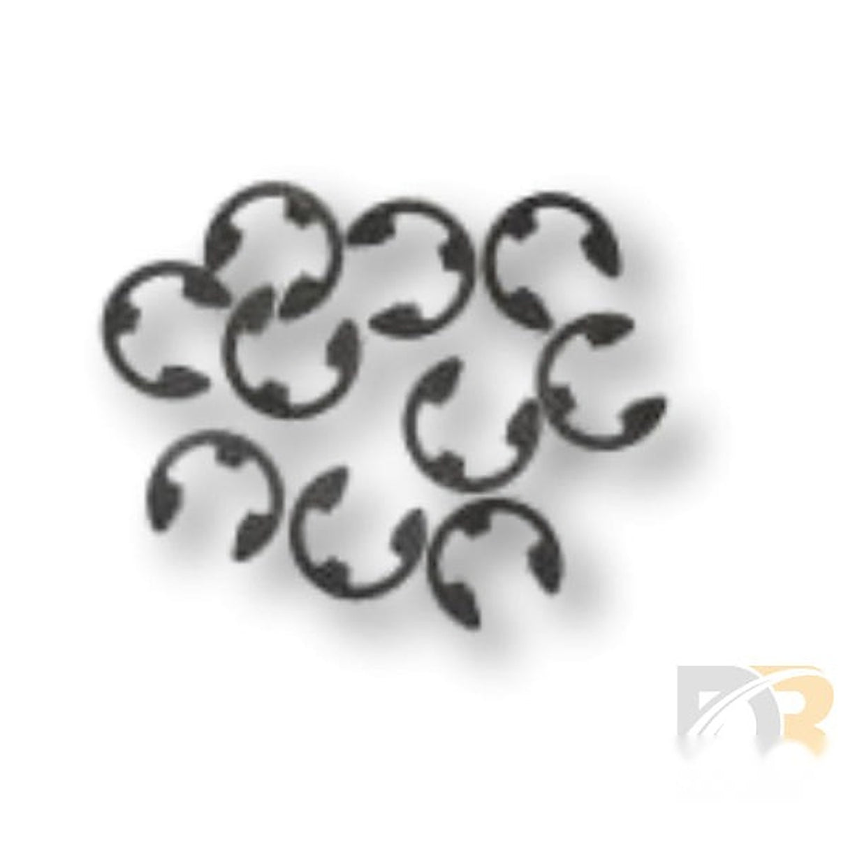 10 Pk / E Clip-3/4 Bowed .580 Groove 84377-10KS - Don Brown Bus Parts