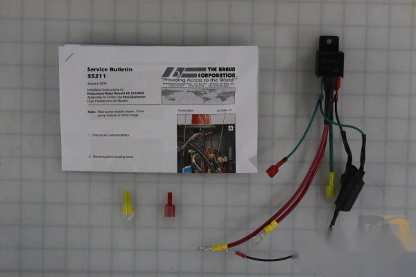 35139KS HARNESS REDUNDANT RELAY RETRO KIT SHIPOUT - Don Brown Bus Parts