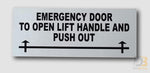 Ih-Lhpo Lift Handle Push Out Decal Bus Parts