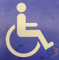 Ih-Wc Wheel Chair Decal Bus Parts