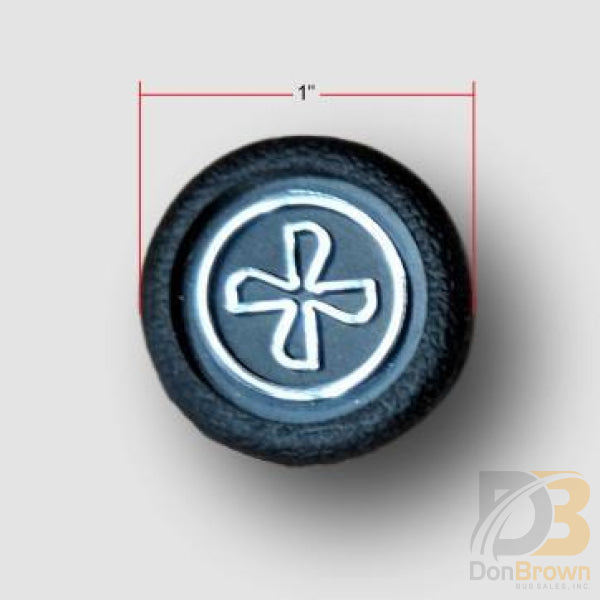 Knob, Fan, Rubber, Black AC202-300 – Don Brown Bus Parts