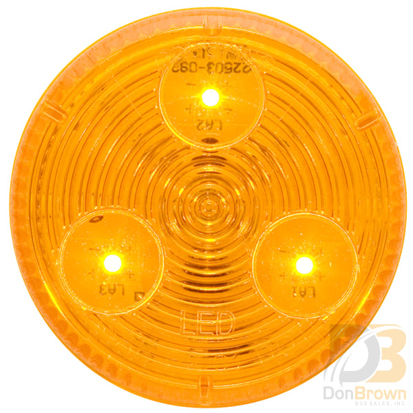 Light 2 Front Top Marker Amber Led 08-008-020 Mcl55Ab Bus Parts