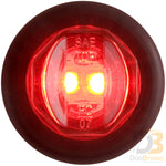 Light Led 3/4 Round Red 08-008-053 Mcl11Rkb Bus Parts