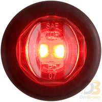 Light Led 3/4 Round Red 08-008-053 Mcl11Rkb Bus Parts