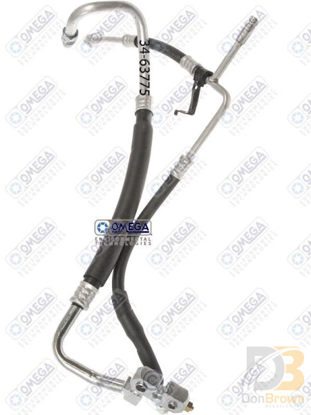 Manifold Hose 04-07 Ford E-350 E450 6.0L Dsl 34-63775 Air Conditioning