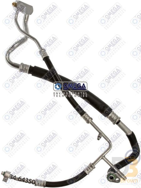 Manifold Hose Assembly W/ Rear Air 34-64350 Air Conditioning