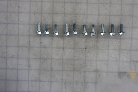 10 Pk / Screw-1/4-20 X 3/4 Serr Hex Zp 82768-10KS