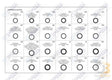 Master Tech Mt2000 O-Ring Kit #3 Mt9554 Air Conditioning