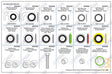 Master Tech Mt2000 Sealing Washer Kit Mt9560 Air Conditioning