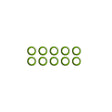 10 Pk Green HNBR O-ring - Toyota #5 MT0004-10