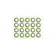 20 Pk Green HNBR O-ring - Toyota #5 MT0004