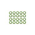 20 Pk HNBR O-ring Acu/for Cv/gm/hon/inf/jag/lex/ma MT0005