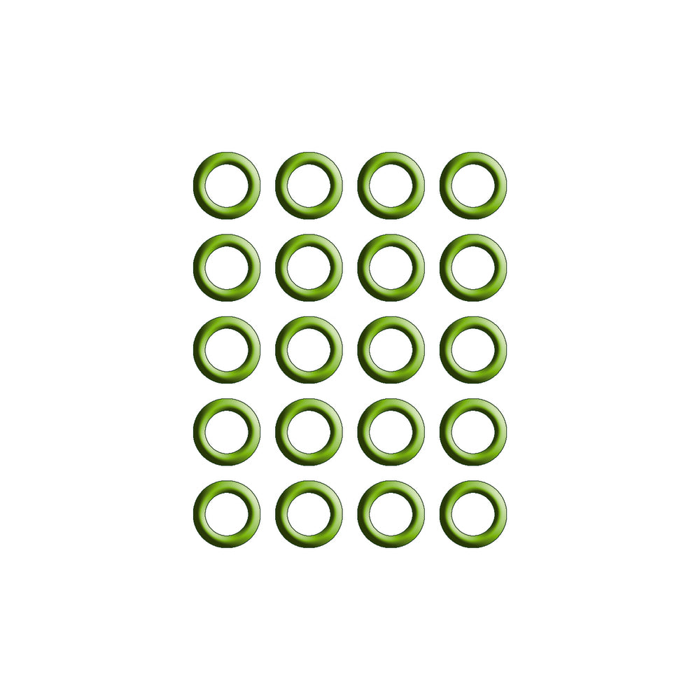 20 Pk Green HNBR O-ring Dk Prv/acu/chry/ford/hon MT0011