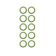 10 Pk Green HNBR O-ring Fiat and Compression MT0019-10
