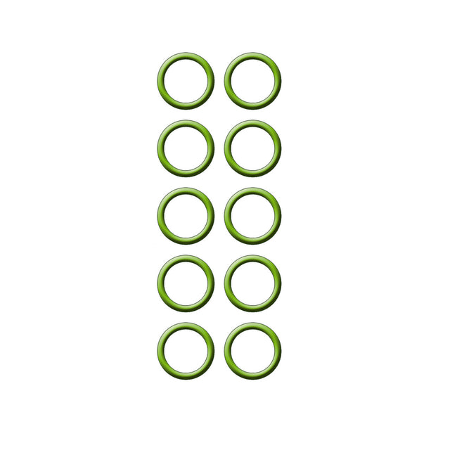 10 Pk Green HNBR O-ring Fiat and Compression MT0019-10