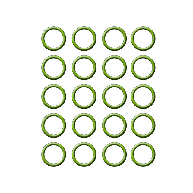 20 Pk Green HNBR O-ring Fiat and Compression MT0019