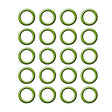 20 Pk Green HNBR O-ring Import Compressors/bmw MT0021
