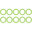 10 Pk Green HNBR O-ring - FS6 Oval Suction/dischar MT0030-10
