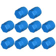 10 Pk R134A Valve Cap - Blue M9X1 Low Side Quick MT0061-10