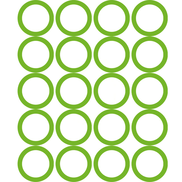 20 Pk Green HNBR O-ring - Gm/harrison R4 Suct/disc MT0115