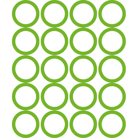 20 Pk Green HNBR O-ring - Saturn: 52455831 MT0159
