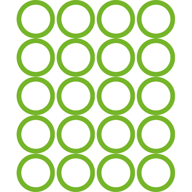 20 Pk Green HNBR O-ring - Saturn: 52455831 MT0159