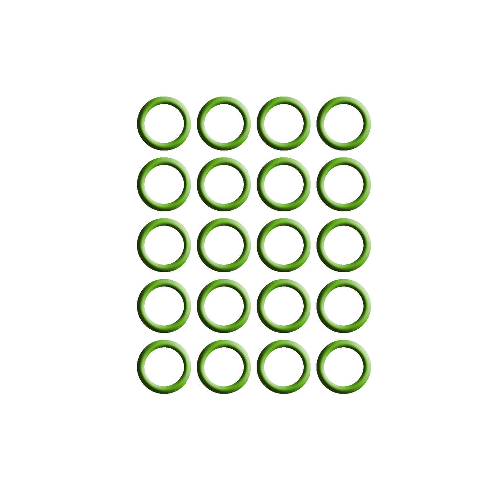 20 PK GREEN HNBR O-RING - #8 (1/2in) SPRINGLOCK MT0161