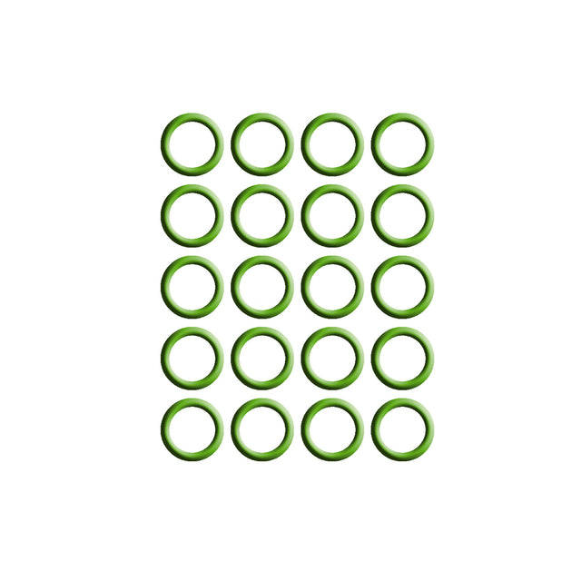 20 PK GREEN HNBR O-RING - #8 (1/2in) SPRINGLOCK MT0161