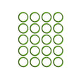 20 PK GREEN HNBR O-RING - #10 (5/8in) SPRINGLOCK MT0162