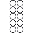 10  PK GM FITTING WASHER - #8 (1/2in) DUAL O-RING MT0179-10