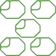 5 per, MANIFOLD GASKET 10PA15/10PA17 SERIES MT0185