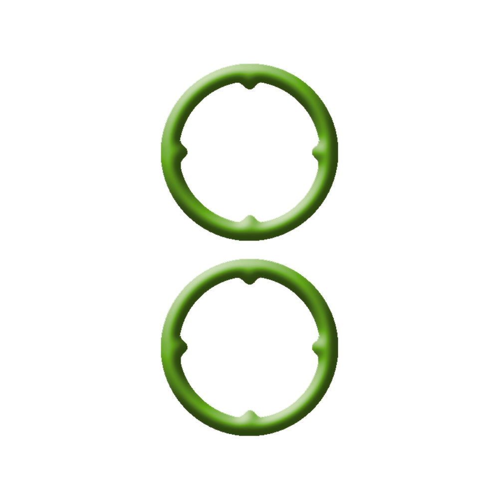 1 Kit of 2 Gasket-molded HNBR with Tabs-mercedes MT0200-2