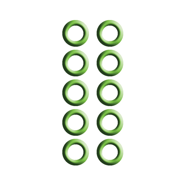 10 Pk Green HNBR O-ring - Gm Capillary Tube MT0228-10