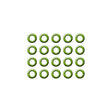 20 Per Green HNBR O-ring - Acura/honda/opel MT0231