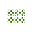 20 PK GREEN HNBR O-RING-R12 (7/16-20in) CYCLING SAAB MT0242