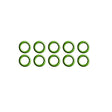 10 PK GREEN HNBR O-RING - #8 (1/2in) CAPTURED MT0244-10