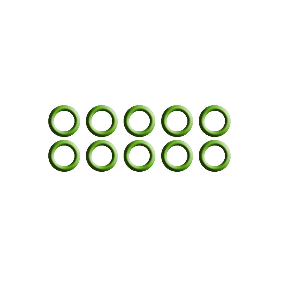 10 PK GREEN HNBR O-RING - #8 (1/2in) CAPTURED MT0244-10