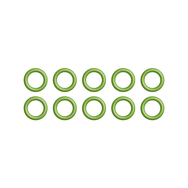 10 Per Green HNBR O-ring - Bmw/inf/nis/opel/saab MT0249-10