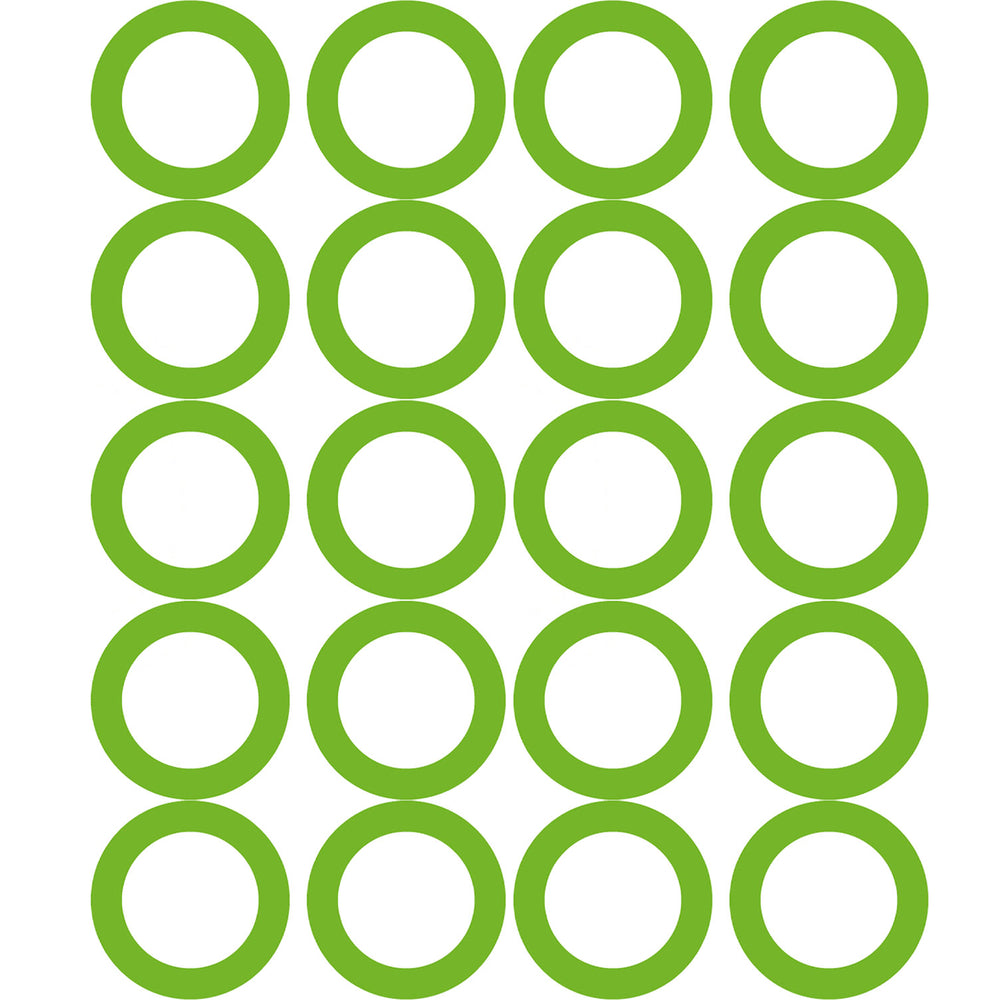 20 Per Green HNBR O-ring - Bmw/inf/nis/opel/saab MT0249