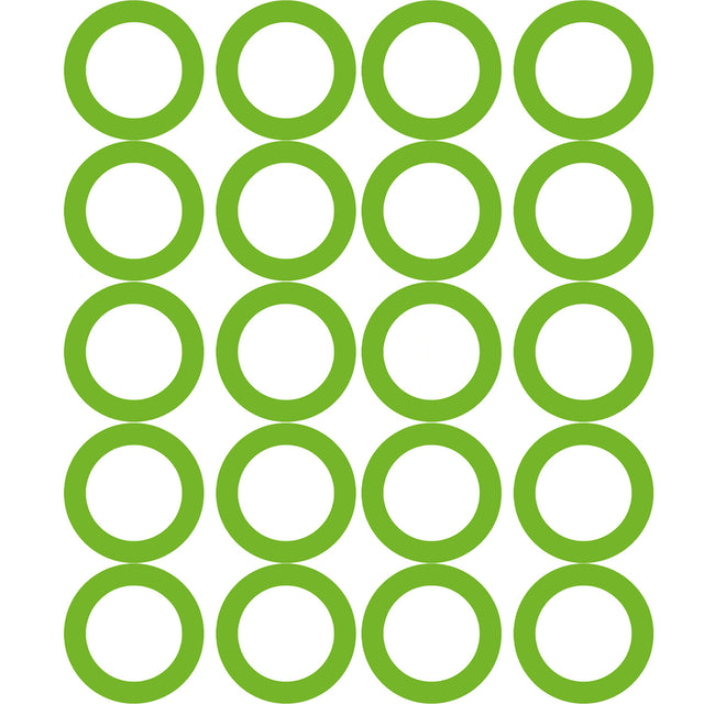 20 Per Green HNBR O-ring - Bmw/inf/nis/opel/saab MT0249