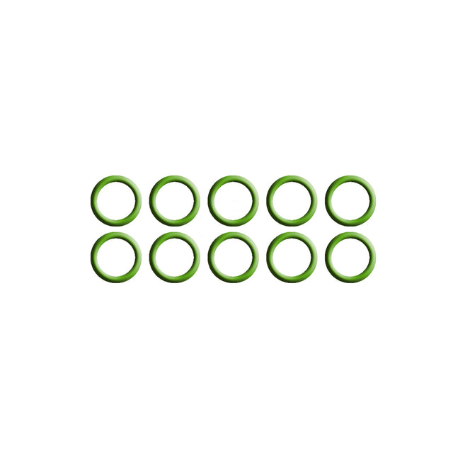 10 PK GREEN HNBR O-RING - #8 (1/2in) STANDARD MT0250-10