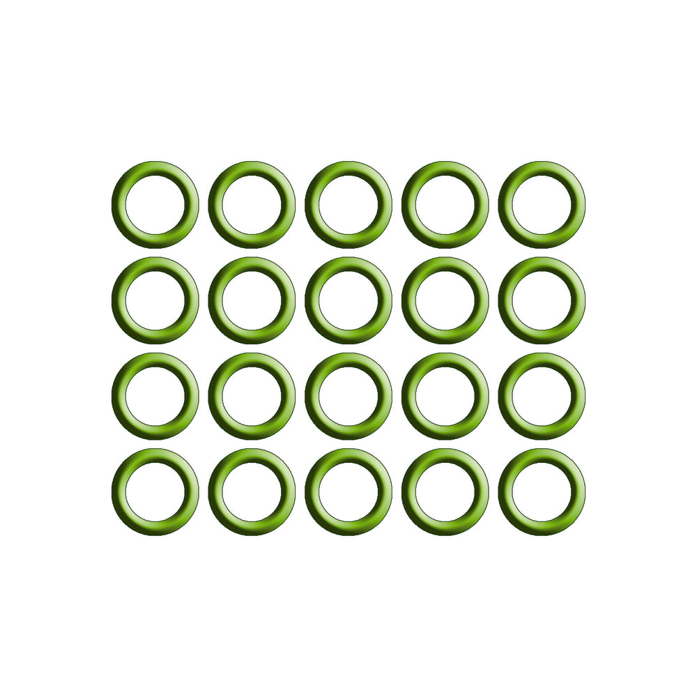 20 Per Green HNBR O-ring - Acura/honda/mazda/rove MT0254