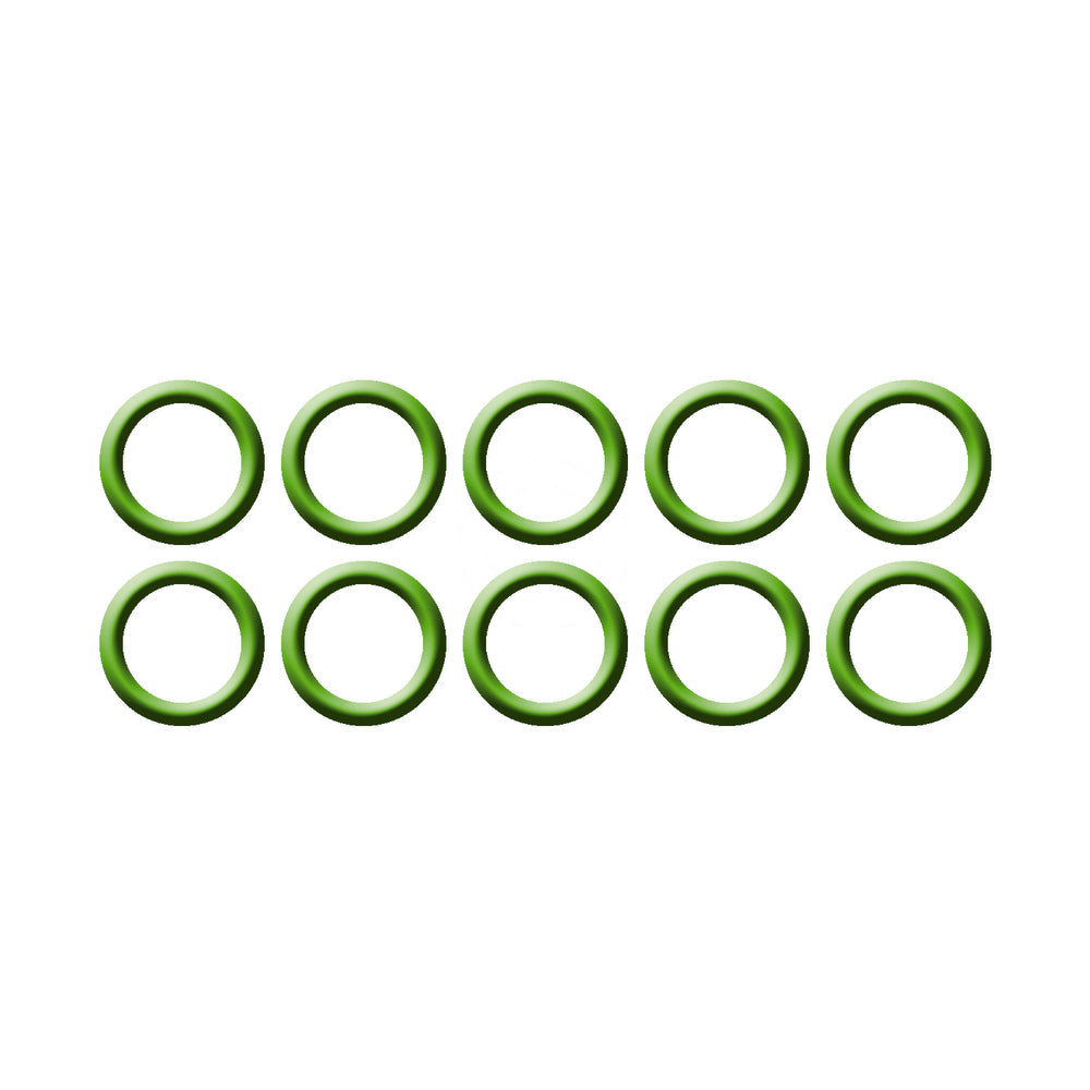 10 Pk Green HNBR O-ring - #12 (3/4") Captured MT0260-10